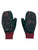 Volcom Bistro Mittens - Women's Black Floral Print