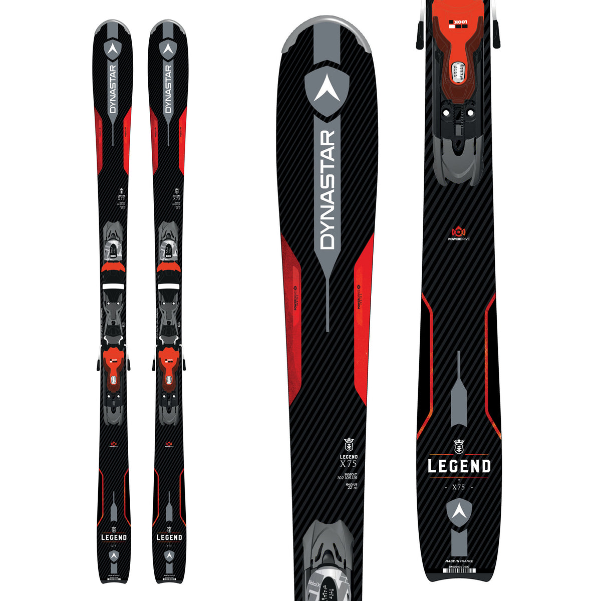 Dynastar Legend X 75 Skis + Xpress 10 Ski Bindings 2018