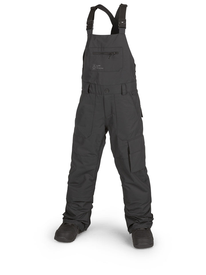 Volcom Barkley Bibs - Boys' Black
