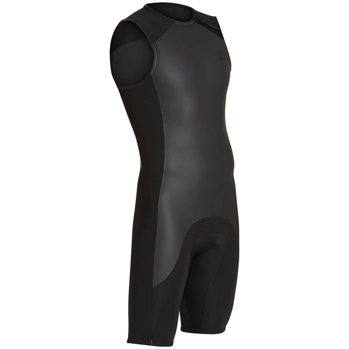 Billabong 2mm Revolution Glide Short John Wetsuit Black