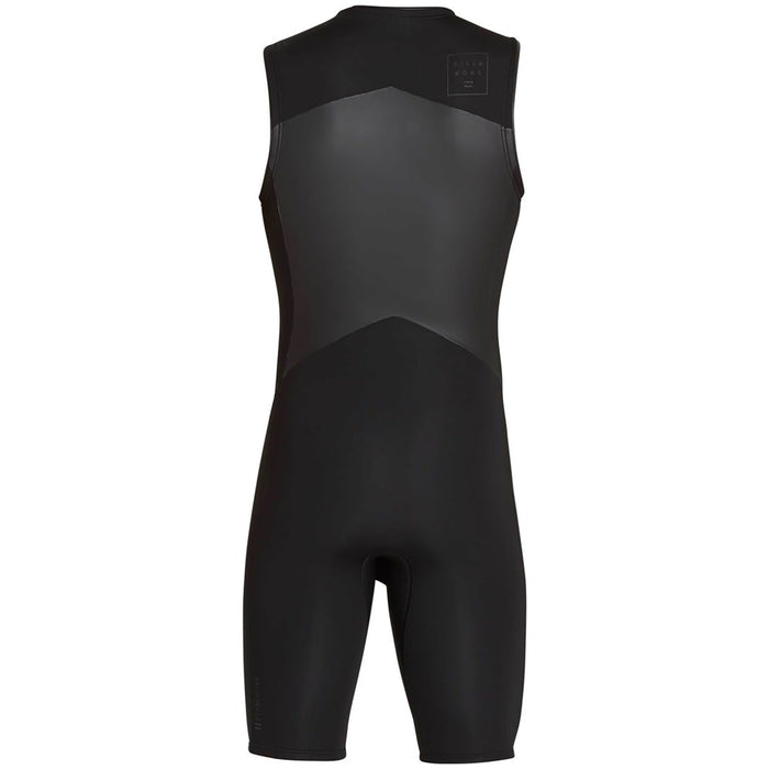 Billabong 2mm Revolution Glide Short John Wetsuit Black