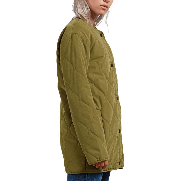 Volcom Jacket Liner Insulated Jacket - Women's Military