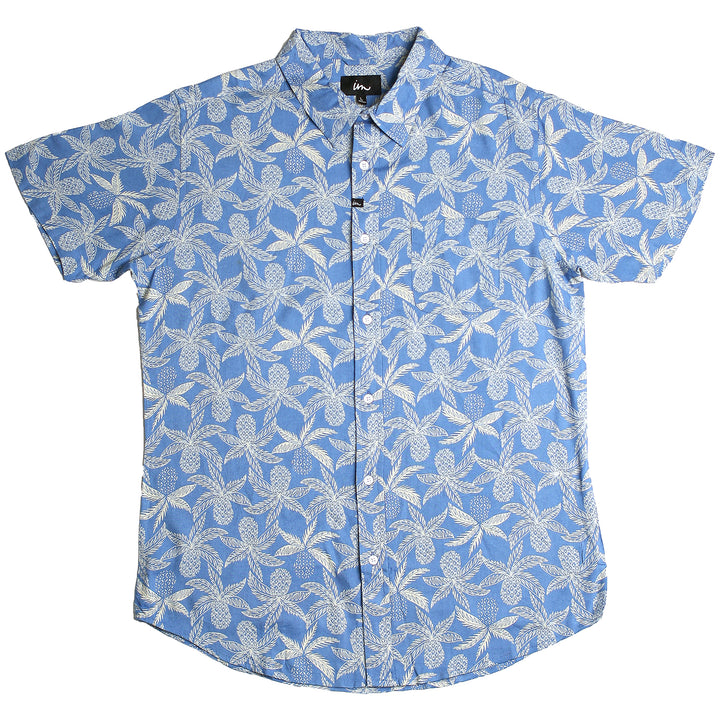 Imperial Motion Vacay Short-Sleeve Shirt Navy