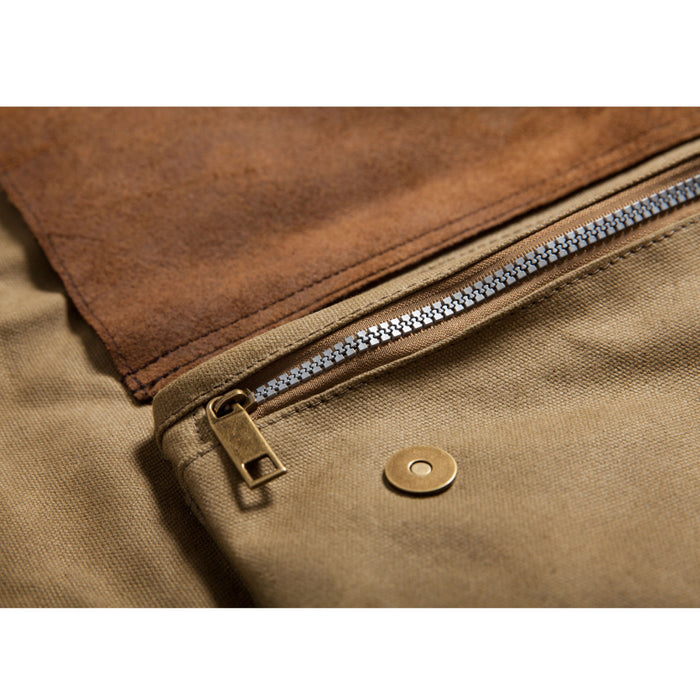 Sympl Supply Co Nº7 Solitary Surfboard Bag Brown/Leather