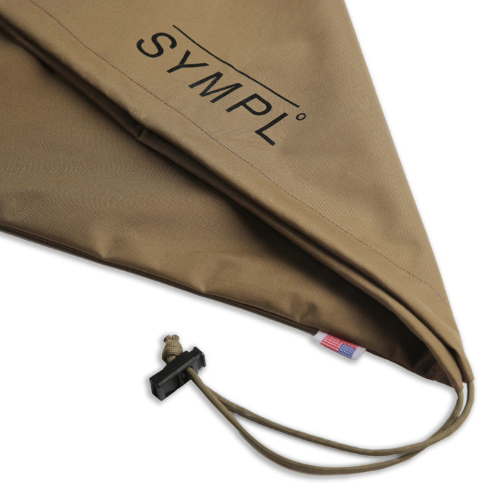 Sympl Supply Co Tyler Warren Shortboard Bag Brown/Black