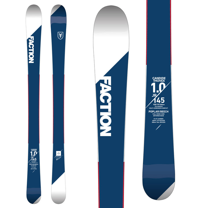 Faction Candide 1.0 Jr. Skis - Boys' 2018