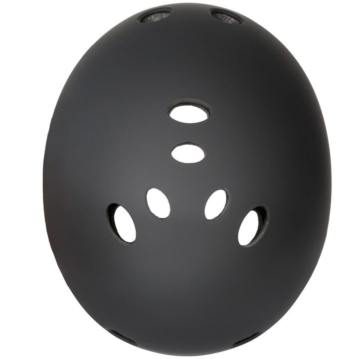 Triple 8 The Certfied Sweatsaver Skateboard Helmet Black Rubber