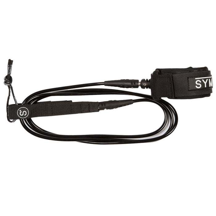 Sympl Supply Co 9' Tyler Warren Pro Longboard Leash Matte Black