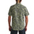 Roark Bless Up Woven Short-Sleeve Shirt Charcoal