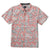 Roark Misty Morning Woven Short-Sleeve Shirt Coral