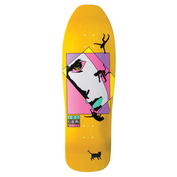 Welcome Miller Faces on Sugarcane 10.0 Skateboard Deck