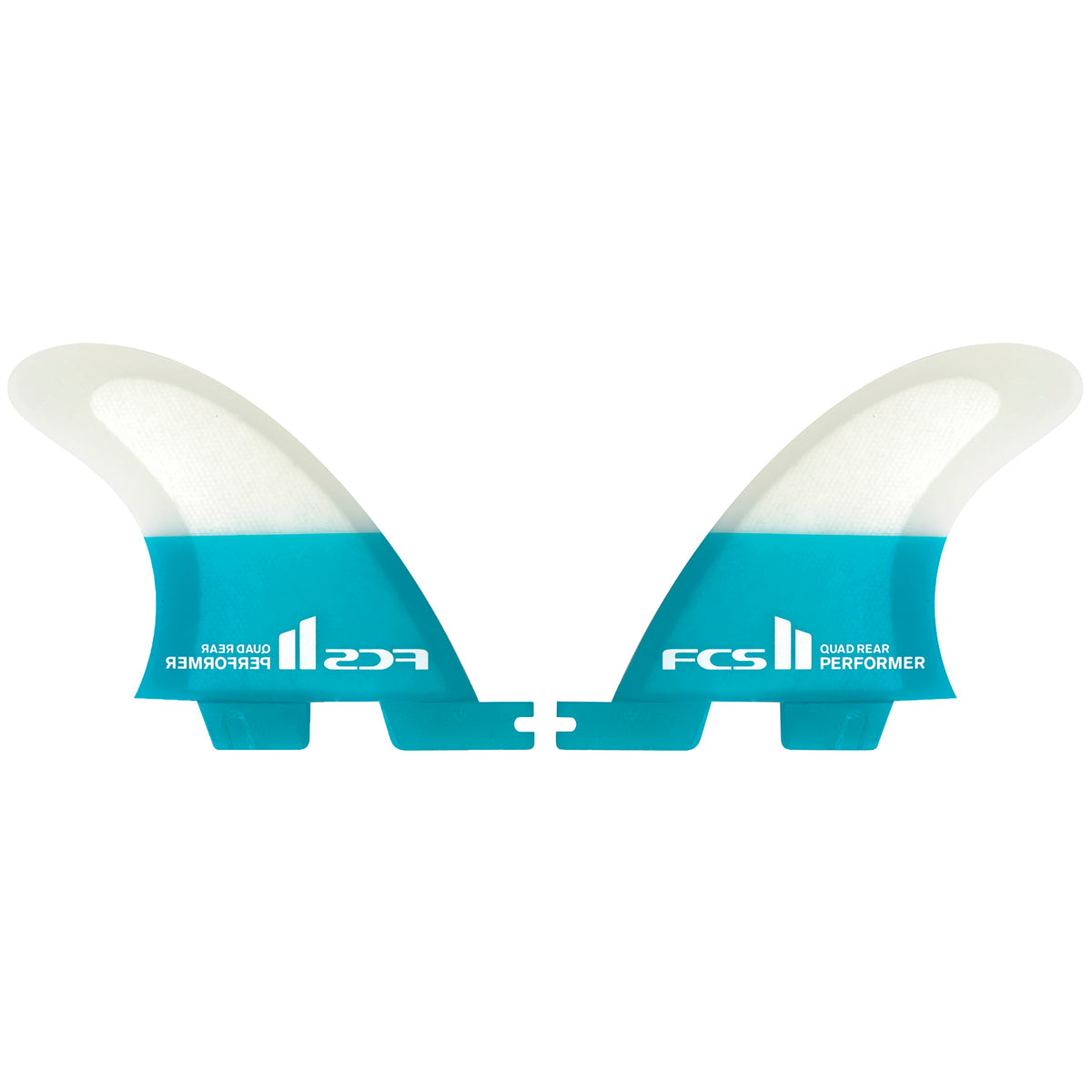 FCS II Performer PC Large Quad Rear Fin Pair