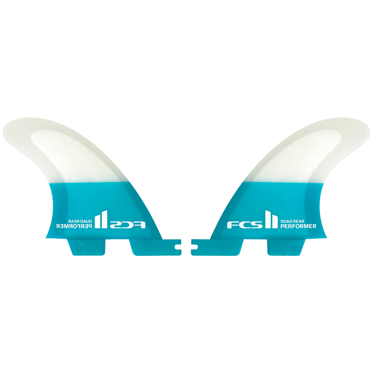FCS II Performer PC Medium Quad Rear Fin Pair
