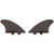 FCS FK-2 PC Fish Keel Twin Fin Set