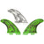 FCS II RP PC Medium Tri Fin Set