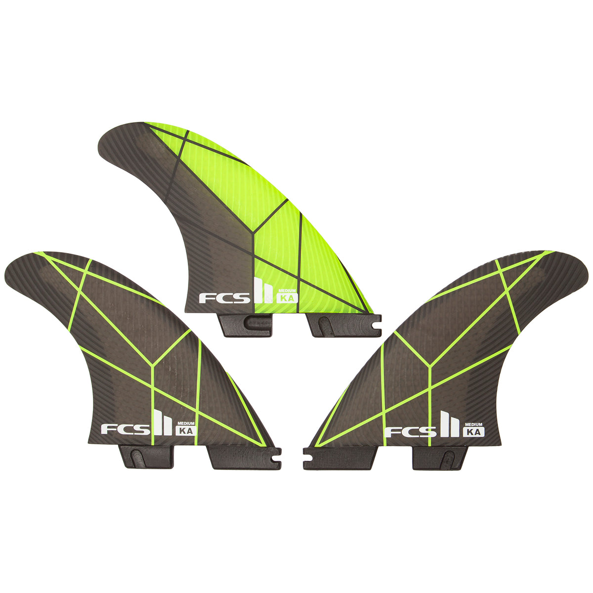 FCS II KA PC Medium Tri Fin Set
