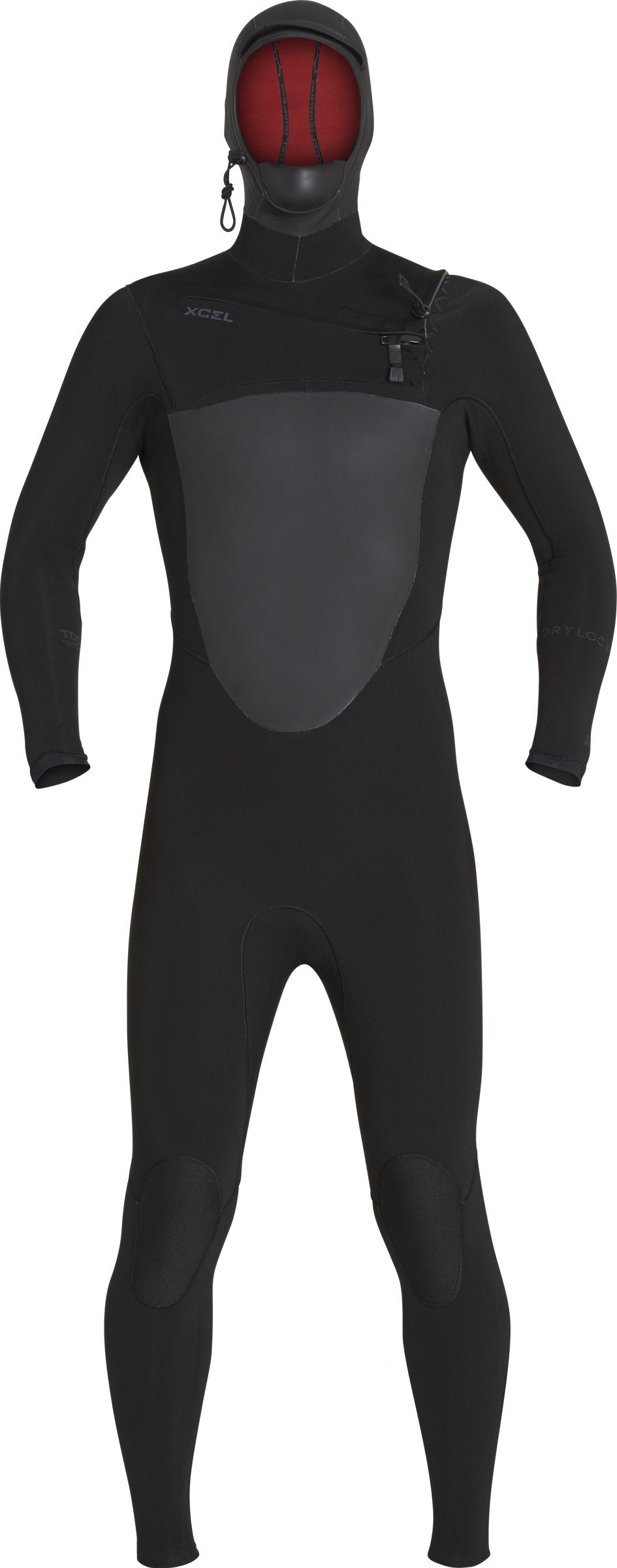 XCEL 6/5 Drylock Hooded Wetsuit Black