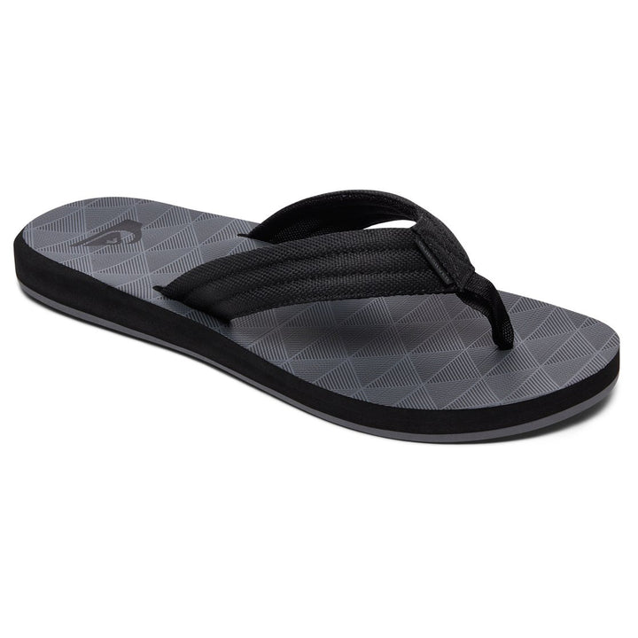 Quiksilver Carver Print Sandals Black/Black/Grey