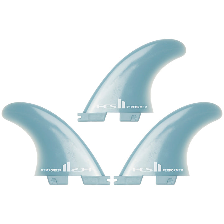 FCS II Performer Glass Flex Medium Tri Fin Set