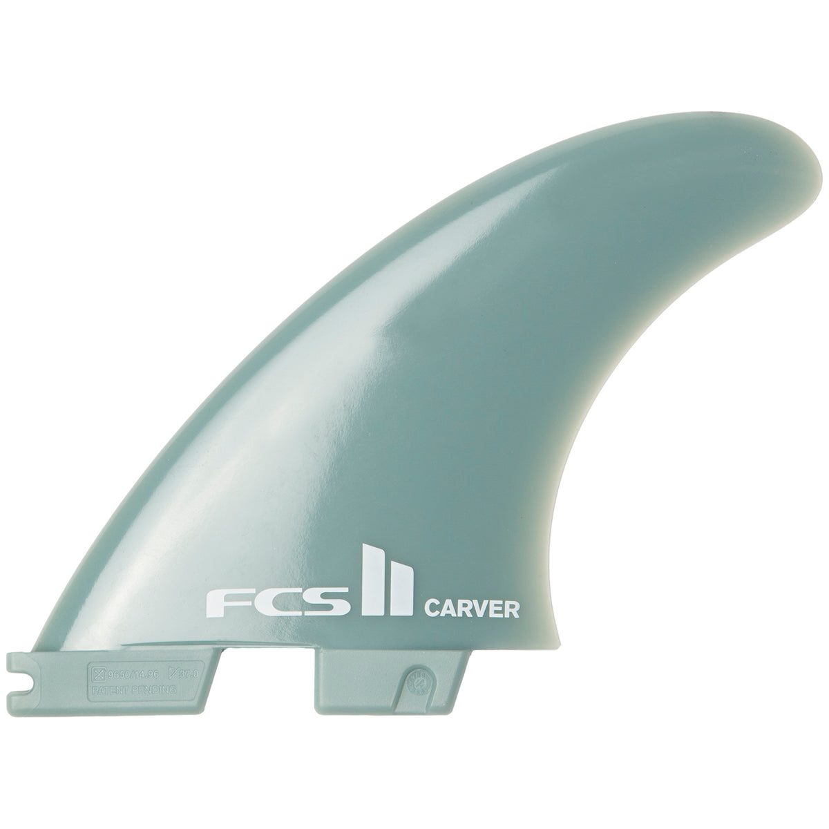 FCS II Carver Glass Flex Medium Tri Fin Set