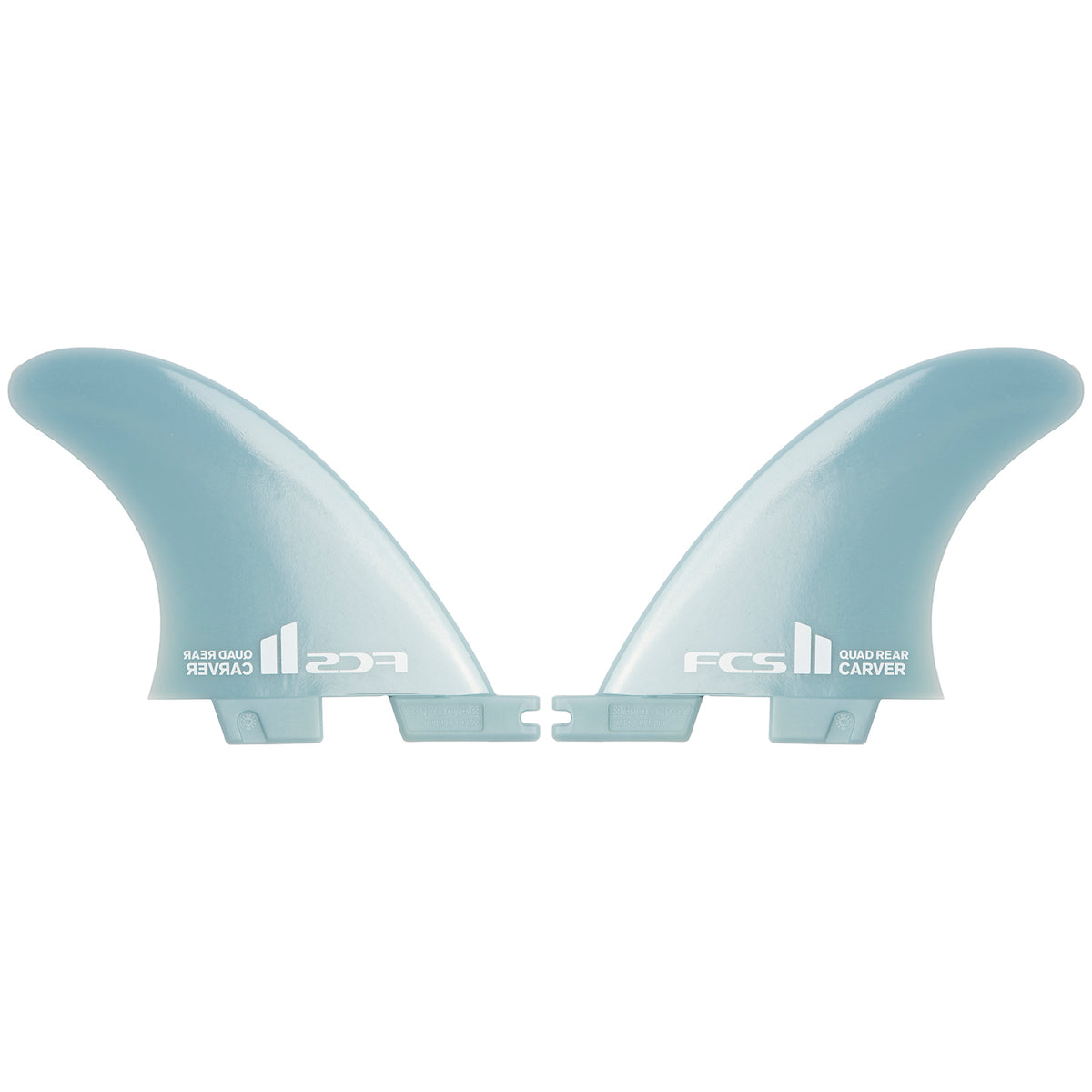 FCS II Carver Glass Flex Medium Quad Rear Fin Pair