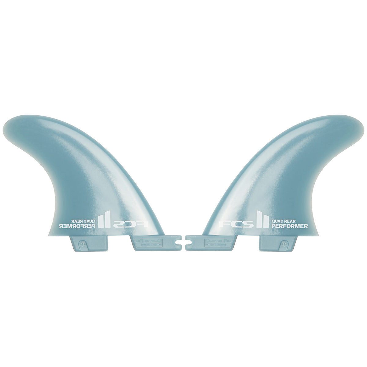 FCS II Performer Glass Flex Medium Quad Rear Fin Pair