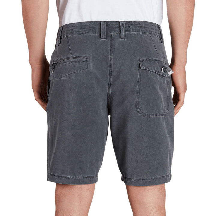 Volcom Frickin SNT Faded Hybrid Shorts Gunmetal Grey
