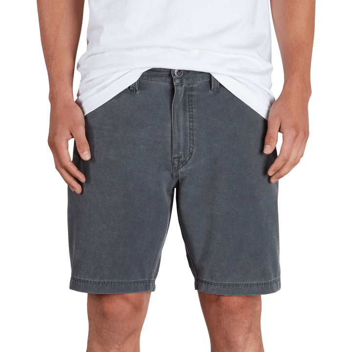 Volcom Frickin SNT Faded Hybrid Shorts Gunmetal Grey