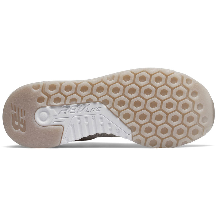 New Balance 247 Engineered Mesh Shoes Moonbeam/White Engineered Knit
