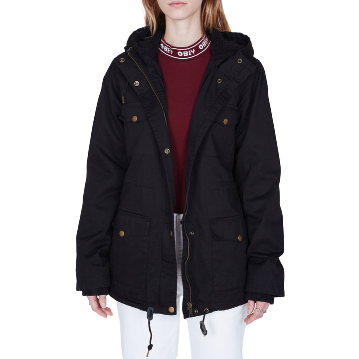 Obey Clothing Pistol Jacket - Women's Black