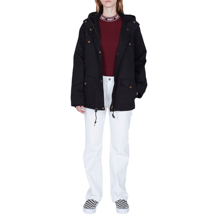 Obey Clothing Pistol Jacket - Women's Black