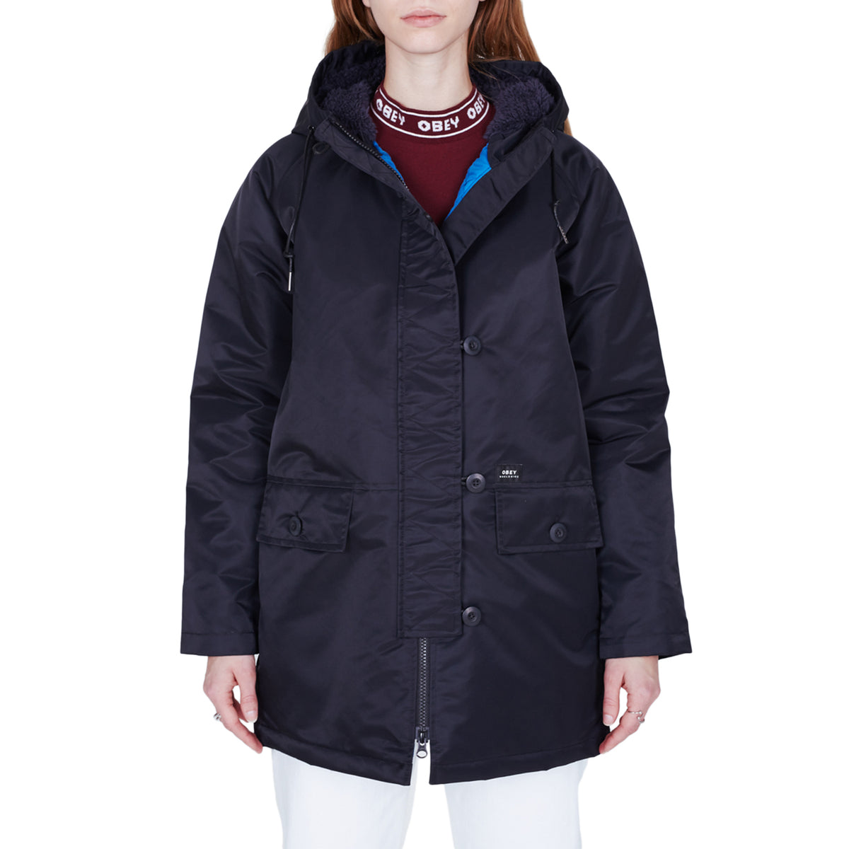 Obey Clothing Foxtrot Jacket - Women's Black