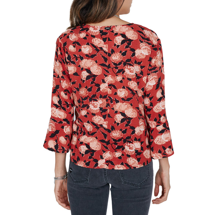 Obey Clothing Caffe Blouse - Women's Rust Multi