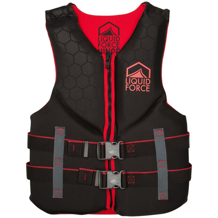 Liquid Force Hinge Classic CGA Wakeboard Vest 2021 Black/Red