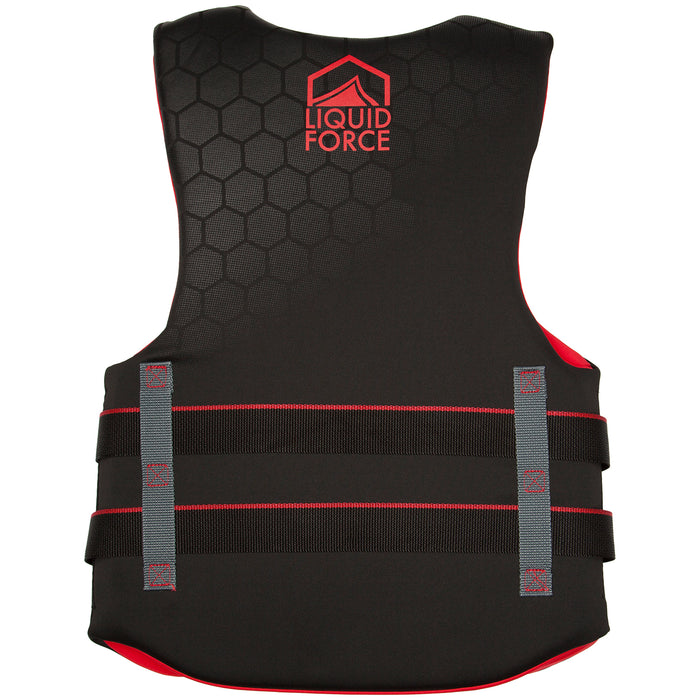 Liquid Force Hinge Classic CGA Wakeboard Vest 2021 Black/Red