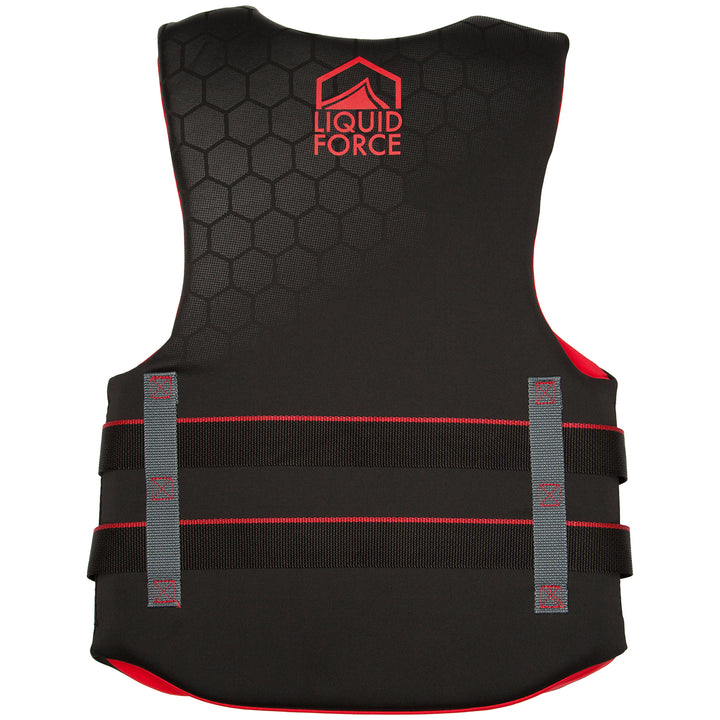Liquid Force Hinge Classic CGA Wakeboard Vest 2021 Black/Red