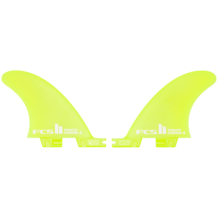 FCS II Carver Neo Glass Small Quad Rear Fin Pair