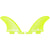 FCS II Carver Neo Glass Small Quad Rear Side Bite Fin Pair