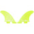 FCS II Carver Neo Glass Medium Quad Rear Fin Pair
