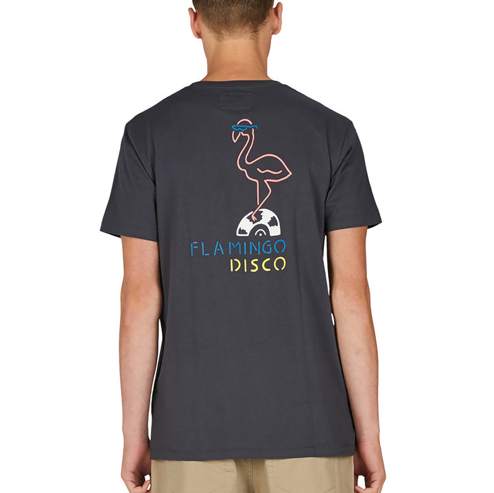 Barney Cools Flamingo Disco T-Shirt Black