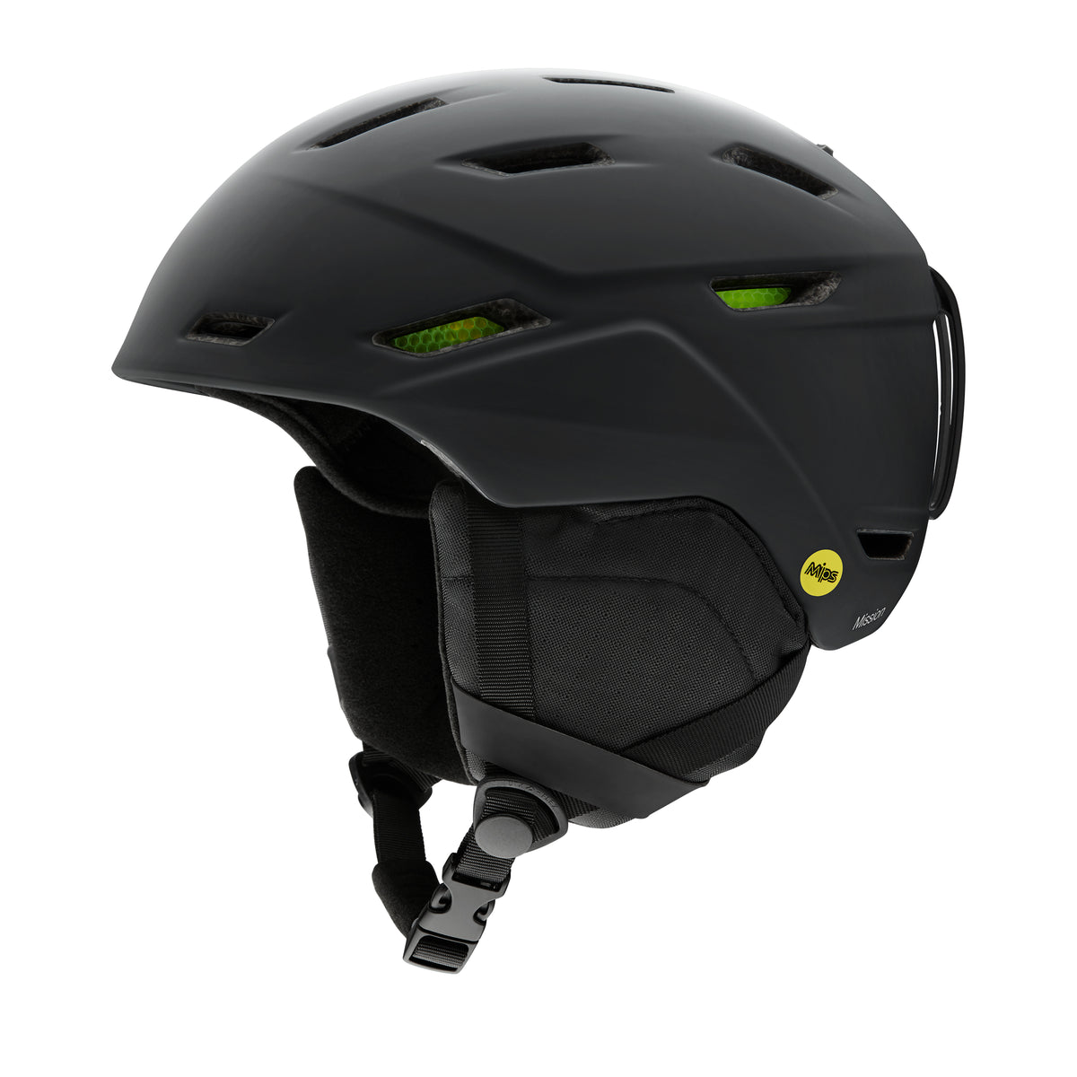 Smith Mission MIPS Helmet Matte Black.