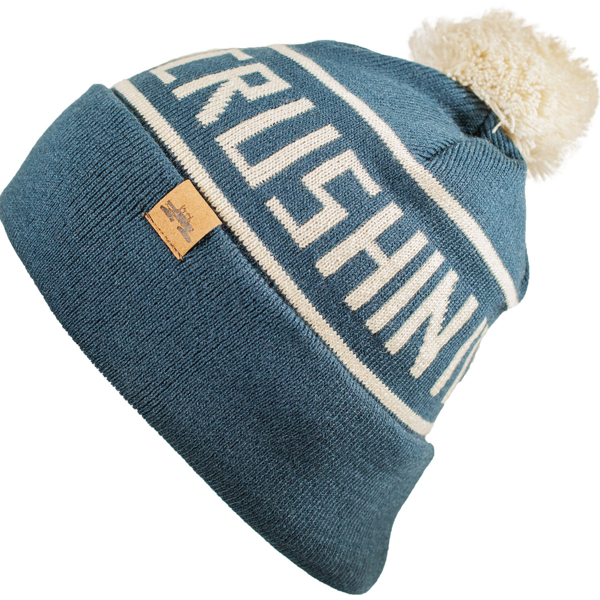 Spacecraft Crushing It Pom Beanie Navy