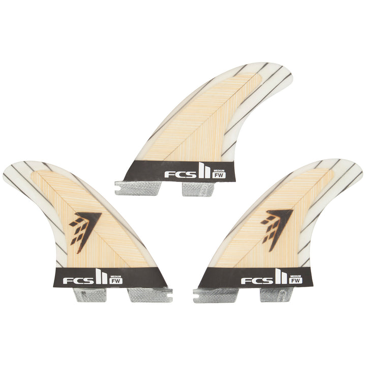 FCS II Firewire PC Carbon Medium Tri Fin Set