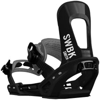 Switchback Smith Snowboard Bindings 2019 Black::Black