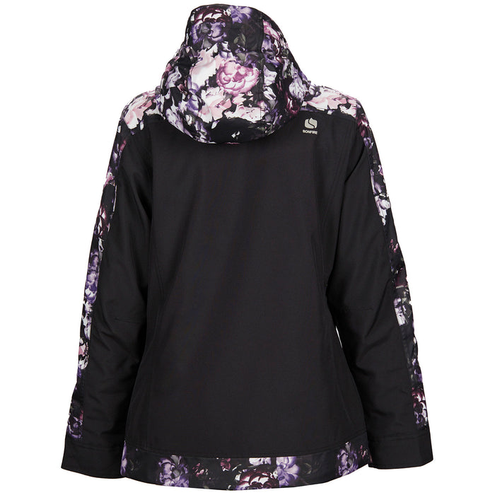 Bonfire Topaz Jacket - Women's Black/Flora