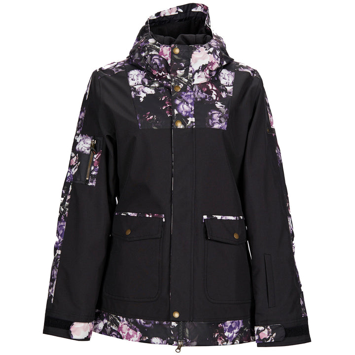 Bonfire Topaz Jacket - Women's Black/Flora