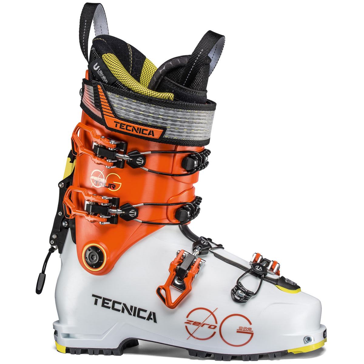 Tecnica Zero G Tour Alpine Touring Ski Boots 2020 White/Ultra Orange