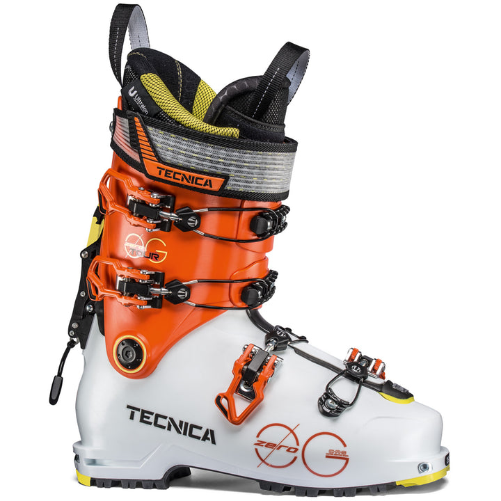 Tecnica Zero G Tour Alpine Touring Ski Boots 2020 White/Ultra Orange