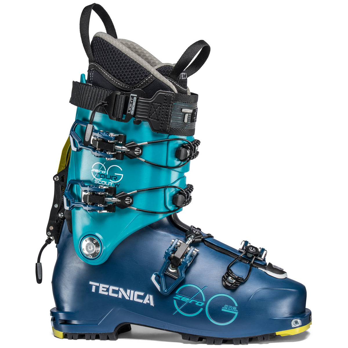 Tecnica Zero G Tour Scout W Alpine Touring Ski Boots - Women's 2020 Ocean Blue/Blue Bird