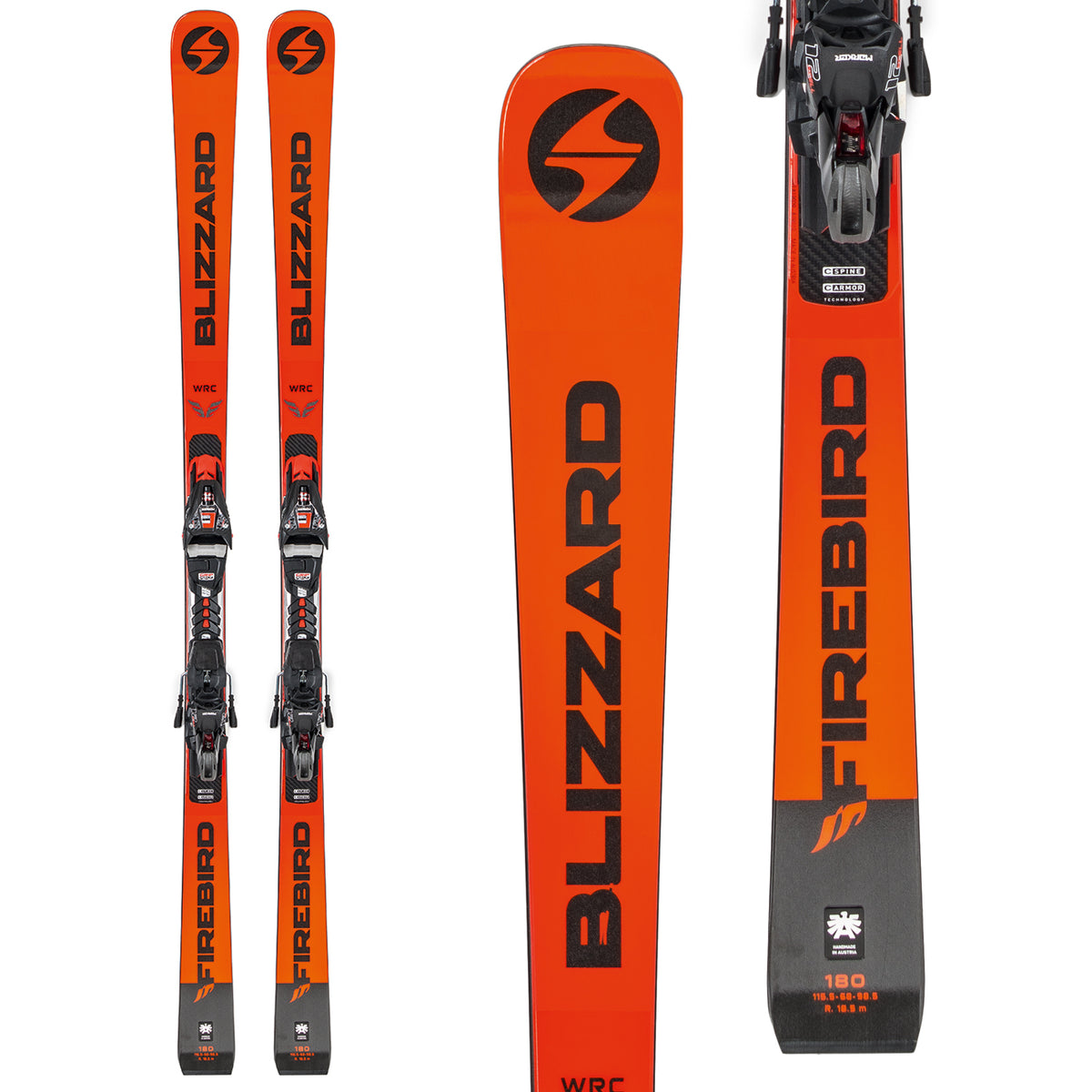 Blizzard Firebird WRC Skis + X-Cell 14 Bindings 2019